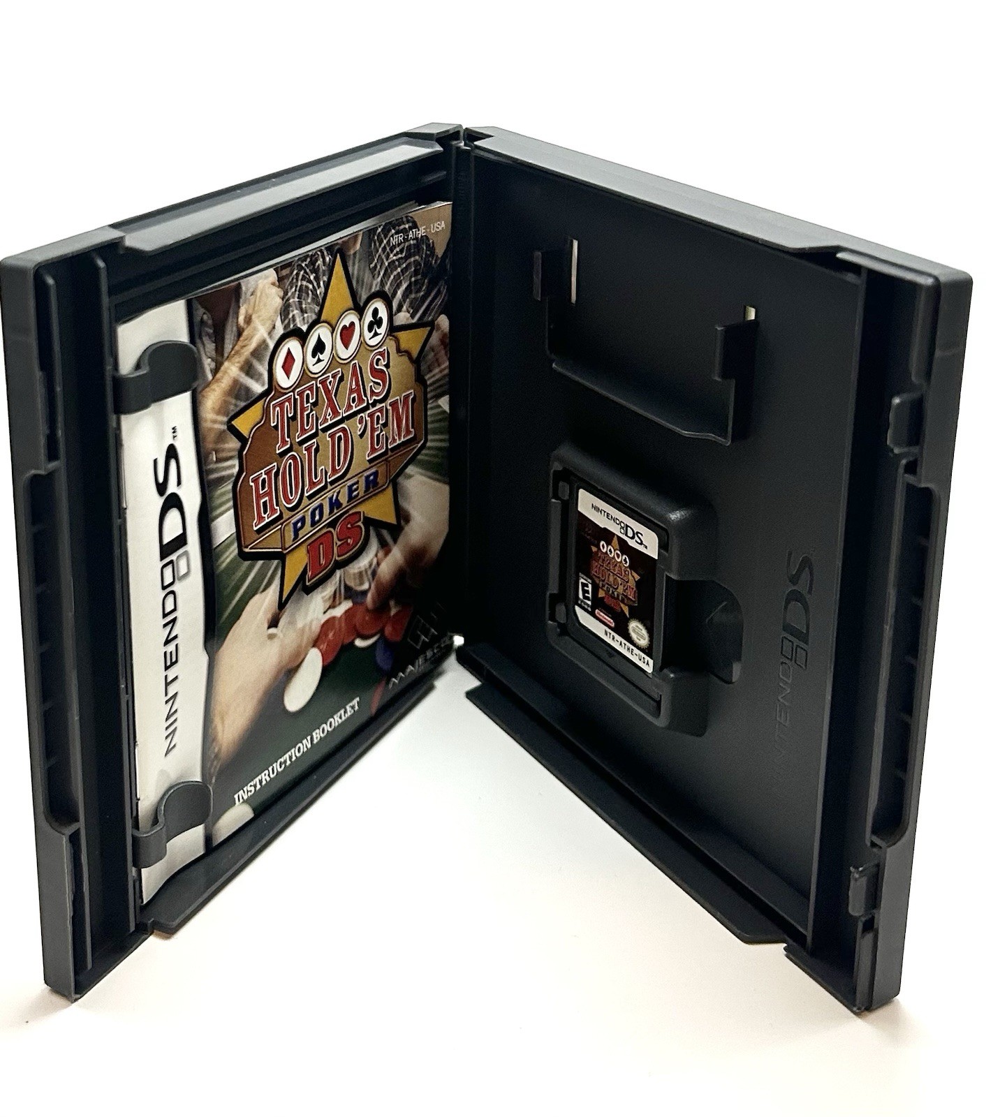Nintendo DS Texas Hold ’em Poker Majesco 2004 Casino Multiplayer CIB NTSC-U/C