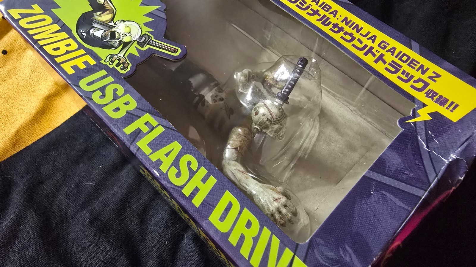 Yaiba Ninja Gaiden Z Zombie Digital USB Press Media Kit T-Shirt Flash Drive Swag