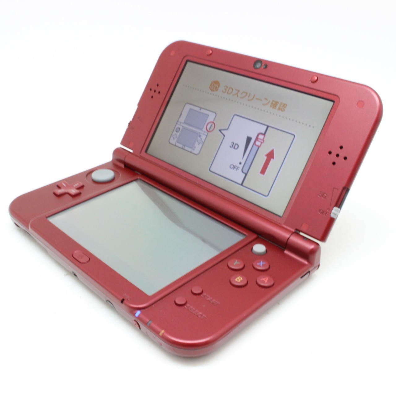 [ NEAR MINT ] NINTENDO NEW 3DS XL Metallic RED Game Console From Japan 4183