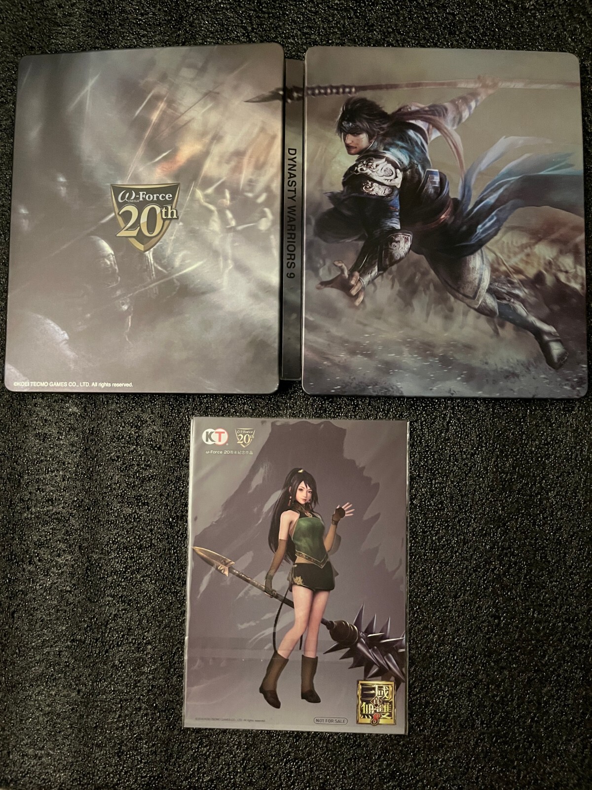 Dynasty Warriors 9 PS4/XBOX Official G2 Steelbook Case (NO GAME)