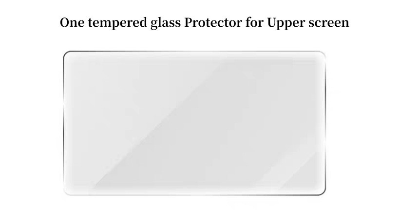 For AYNTHOR Console Tempered Glass Screen Protector DualScreen HD Protection
