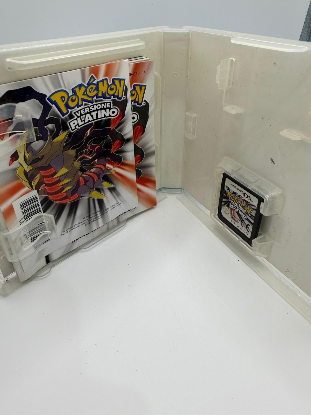 Pokemon Platinum Nintendo DS 2DS 3DS Nds Game WORKING ita ITALIAN ORIGINAL
