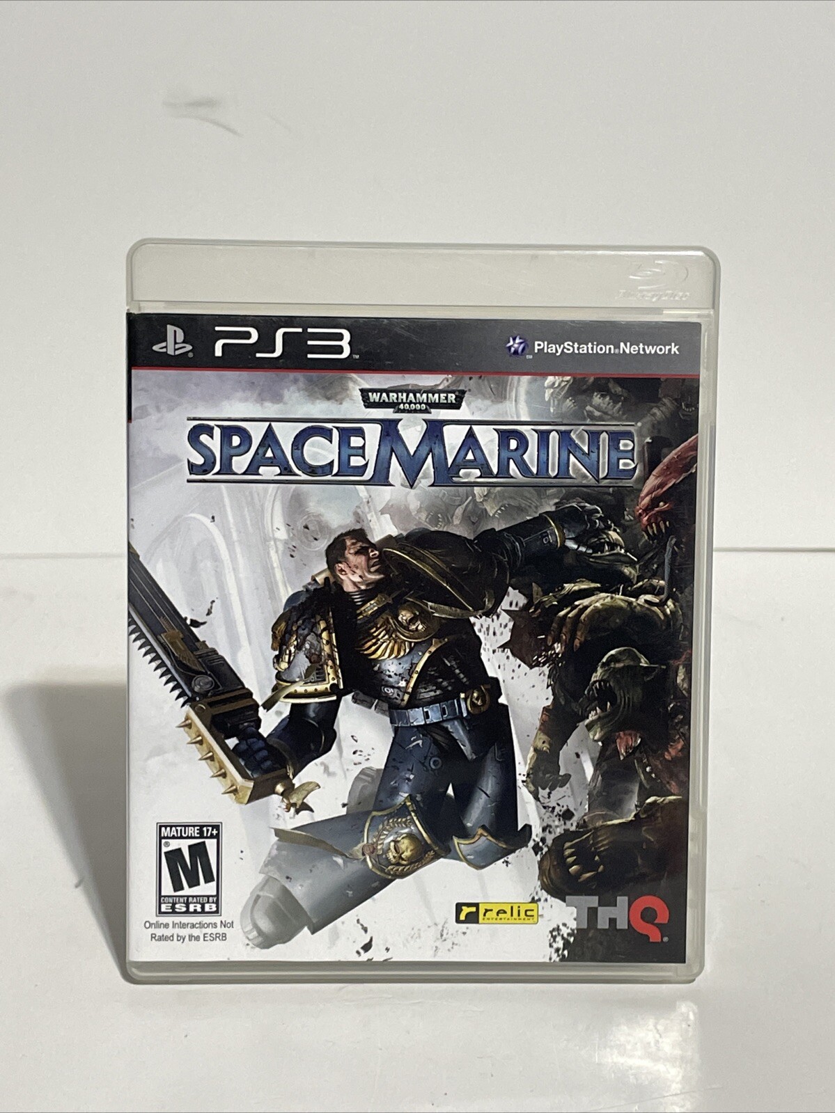 Warhammer 40,000: Space Marine (Sony PlayStation 3, PS3, 2011) CIB *TESTED*