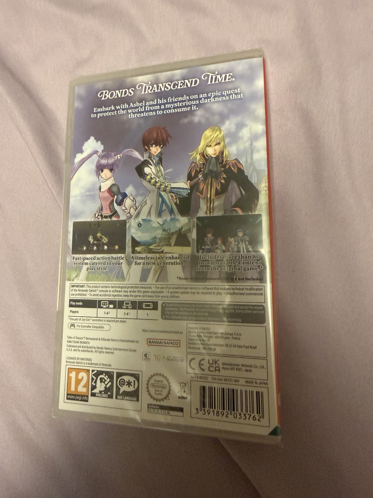 BANDAI NAMCO Tales of Graces f Remastered Nintendo Switch Tales Series PEGI 12