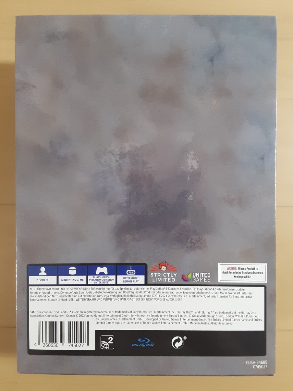 Cannon Dancer Collector’s Edition Playstation 4 PS4 -Strictly Limited Games-