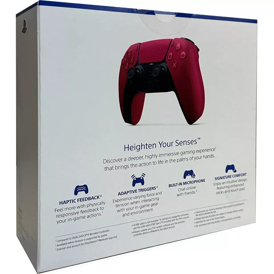 Sony PlayStation 5 DualSense Wireless Controller (Cosmic Red)
