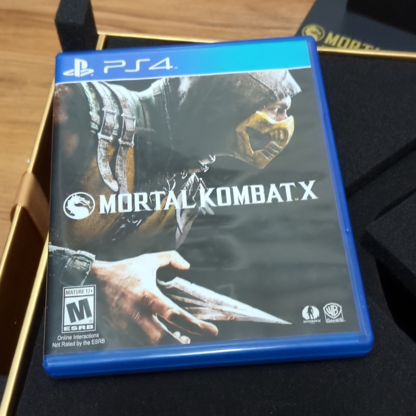 Mortal Kombat X Kollector’s Edition by Coarse w/ Scorpion Figure Set PS4