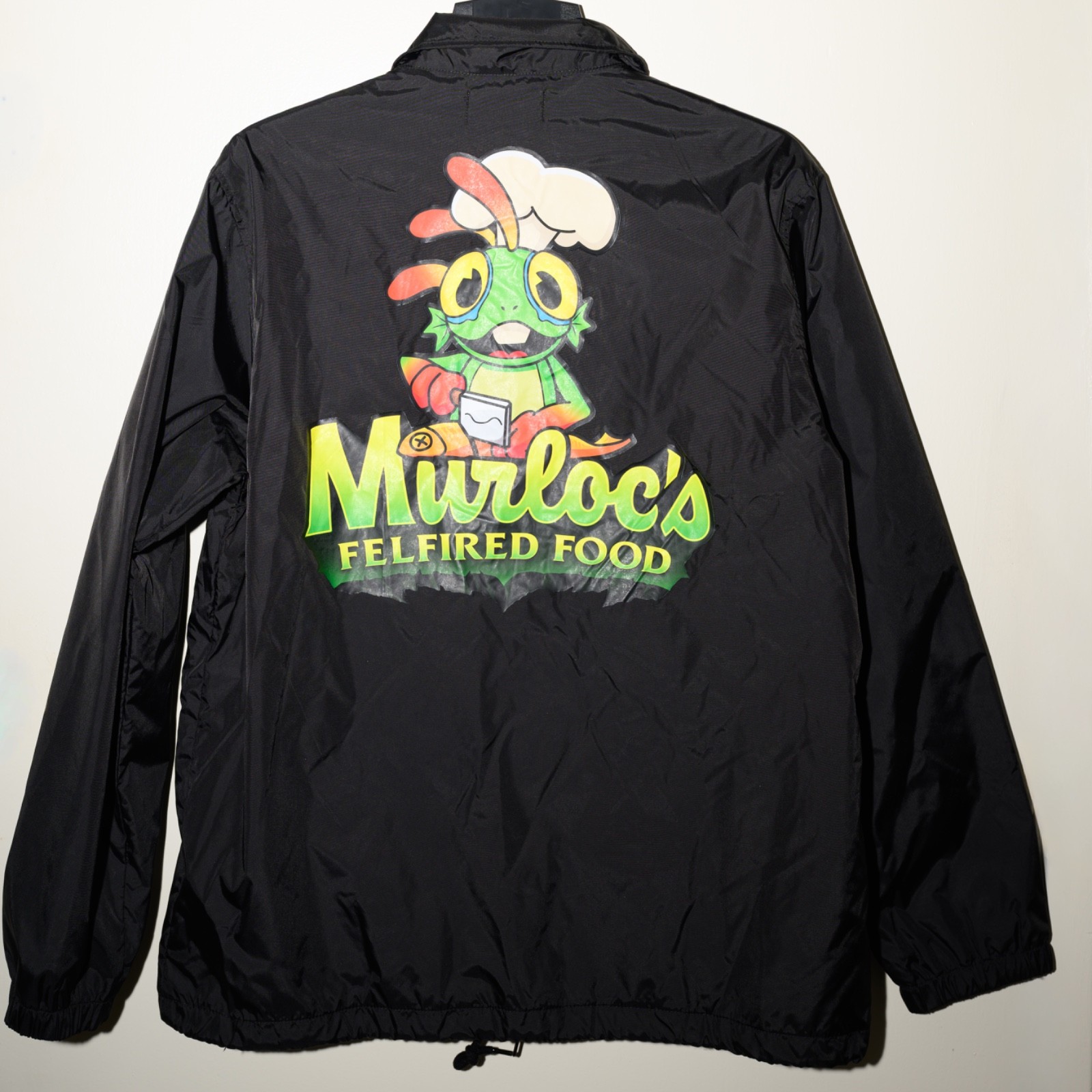 World of Warcraft Chain Murloc Pop-Up Jacket LA Event 2025 Rare Promo Legion LRG