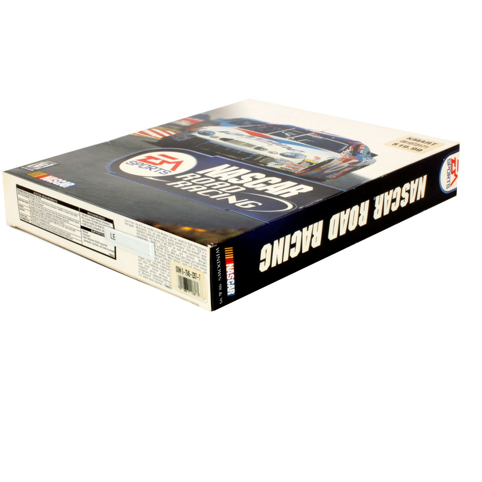 NASCAR ROAD RACING Simulation EA Sports Big Box / PC Cd-rom Complete TT18