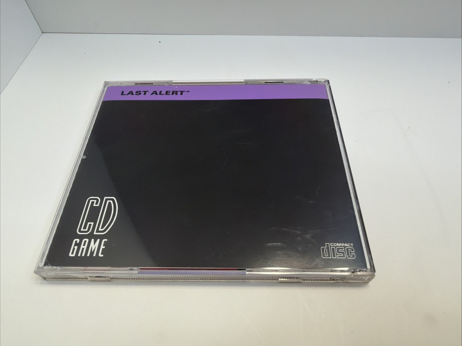 Last Alert TurboGrafx-16 CD PC Engine Tested Complete CIB