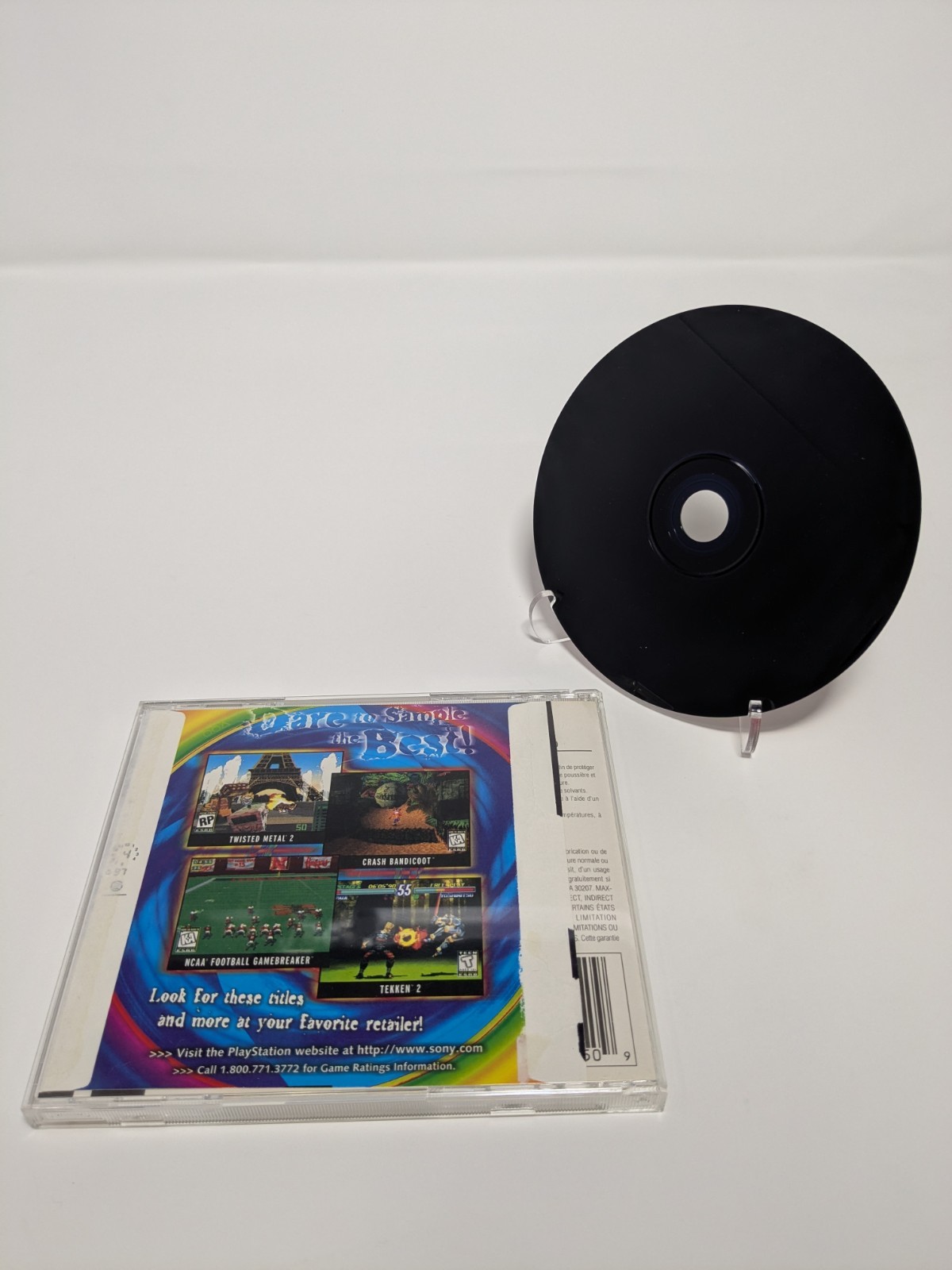 PlayStation Interactive Sampler Vol. 3 (Sony PlayStation 1) PS1 PSX