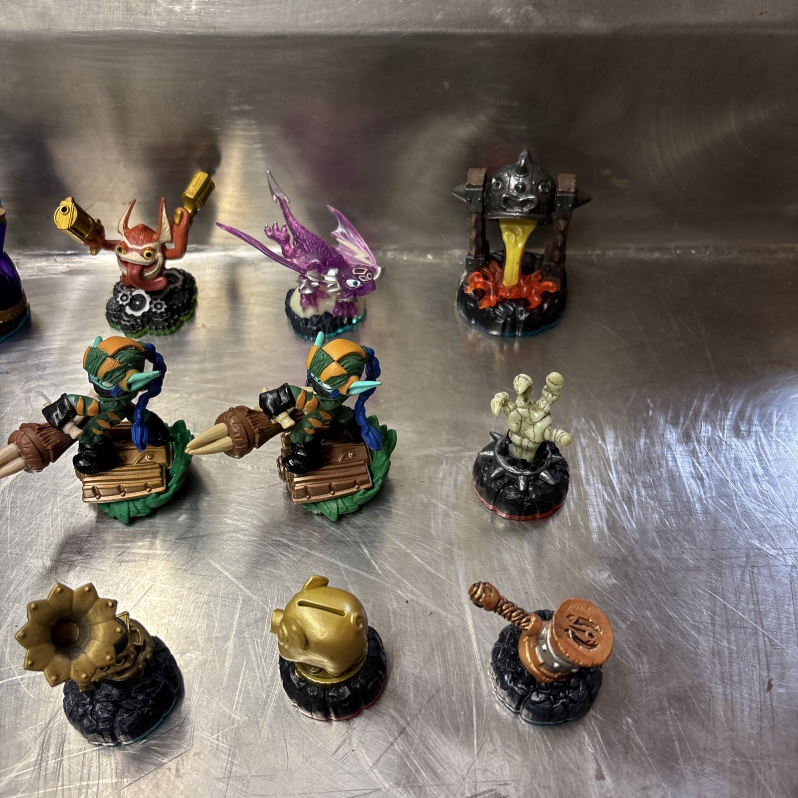 Lot Of 24 Skylanders Figures Etc All Used And Opened