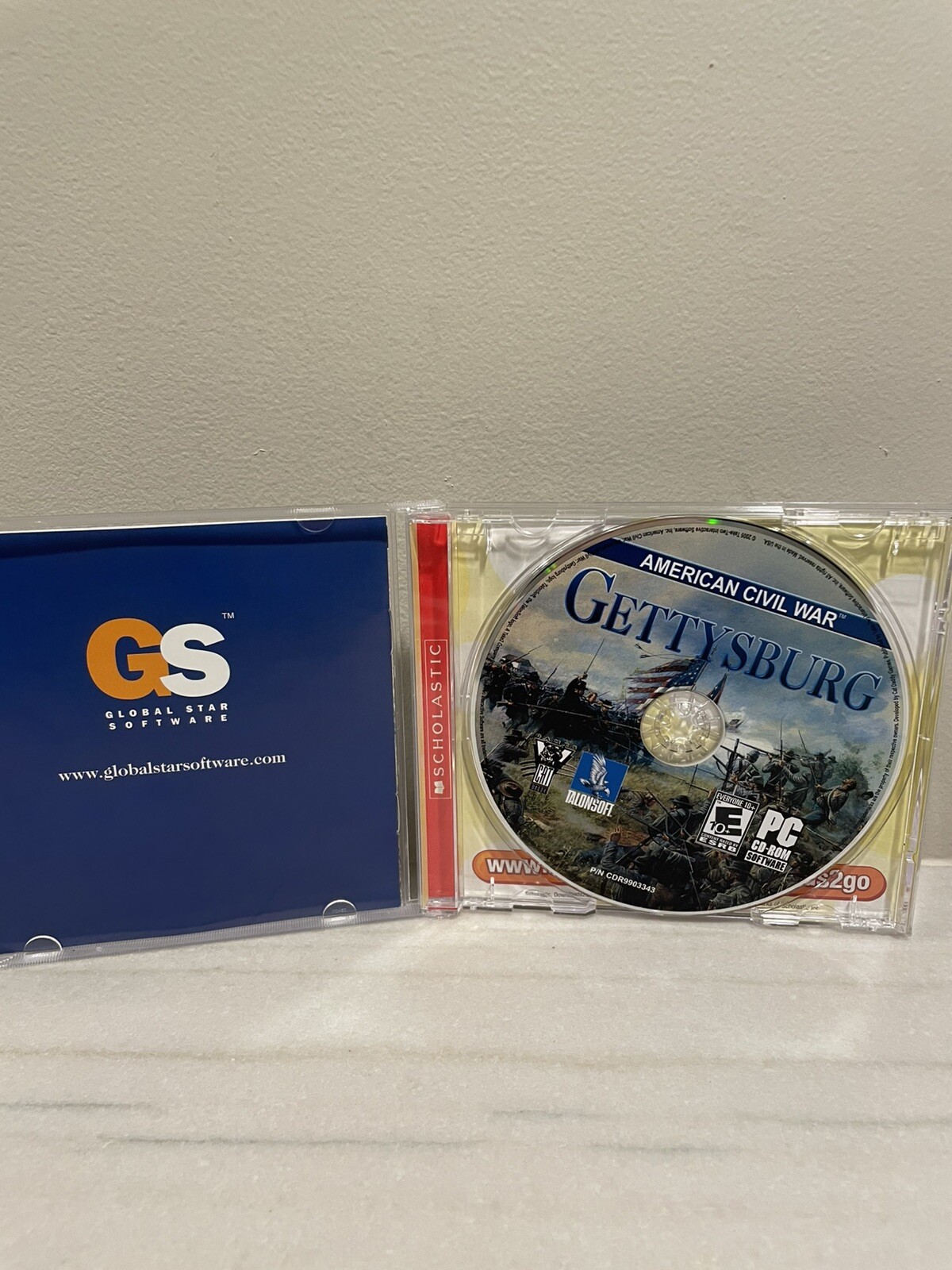 American Civil War: Gettysburg PC CD-Rom 2005 Windows Talonsoft Strategy Game