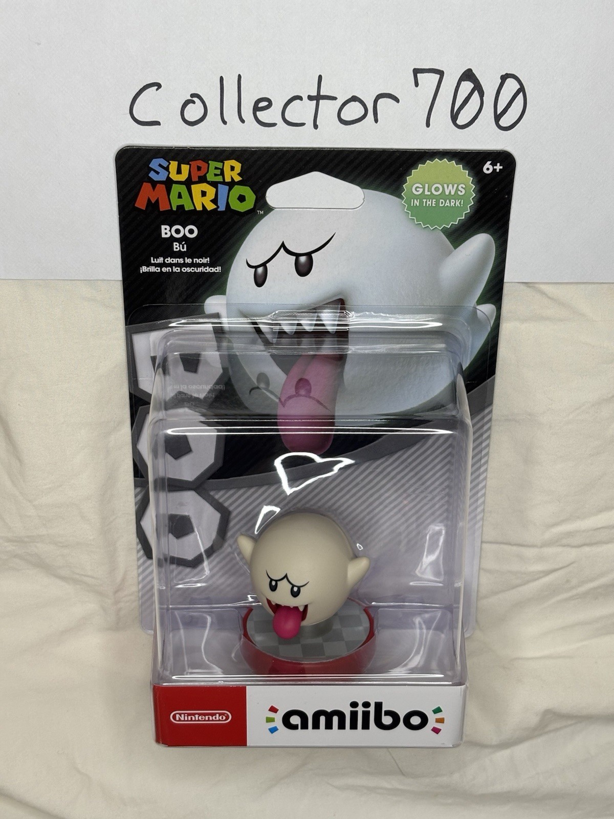 NEW in Box Boo Amiibo Figure Super Mario Series Nintendo Sealed NIB