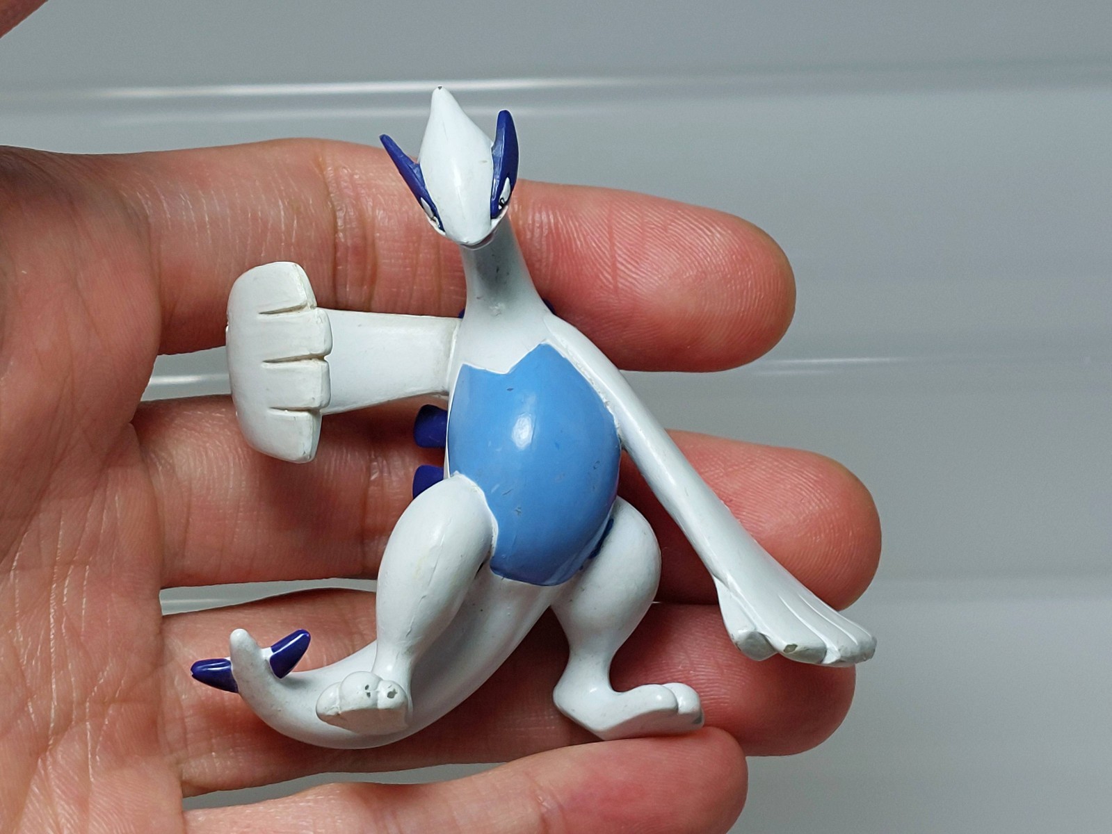 Lugia Battle Scene Pokemon Monster Collection Figure Takara Tomy 2008 M04 2.1in
