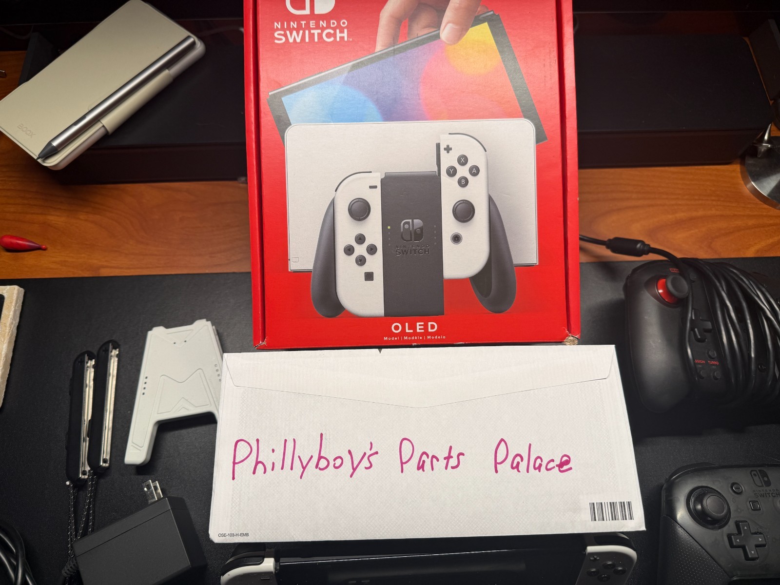 Nintendo Switch OLED Model HEG-001 Bundle