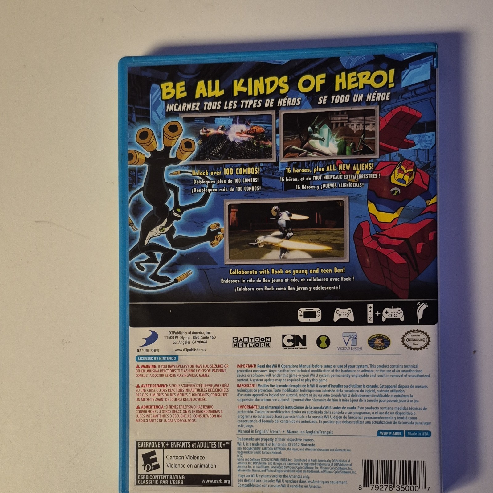 Ben 10: Omniverse (Nintendo Wii U, 2012)