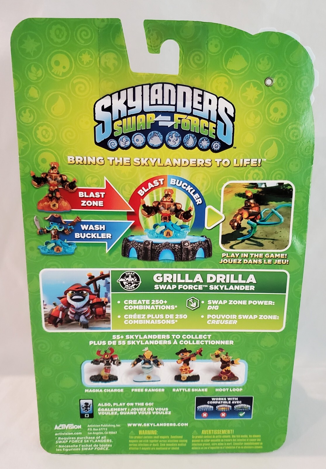 Activision Skylanders Swap Force Grilla Drilla If there’s a drill, theres a way