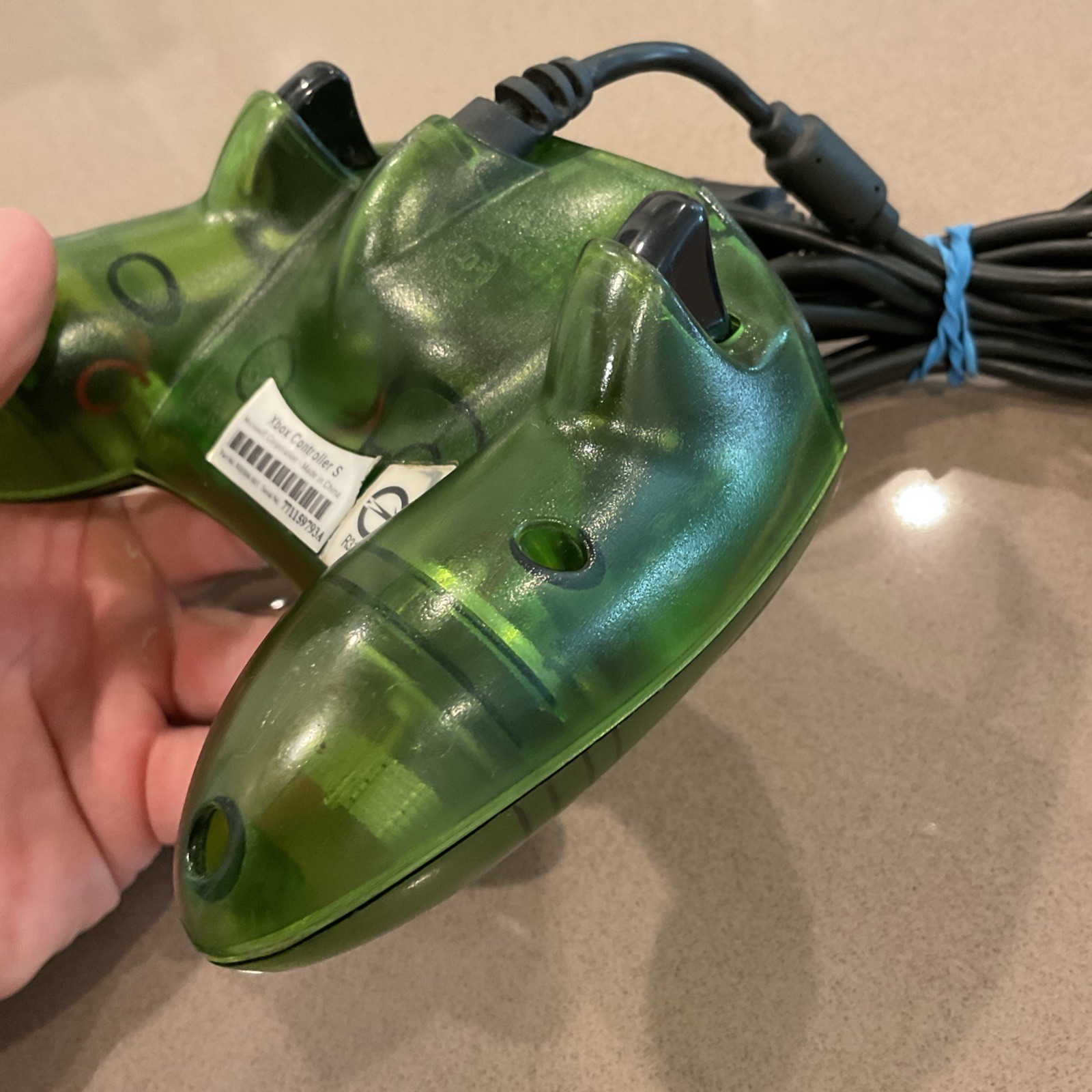 Original Xbox Limited Special Edition Halo LOGO Green OEM S Type Controller OEM