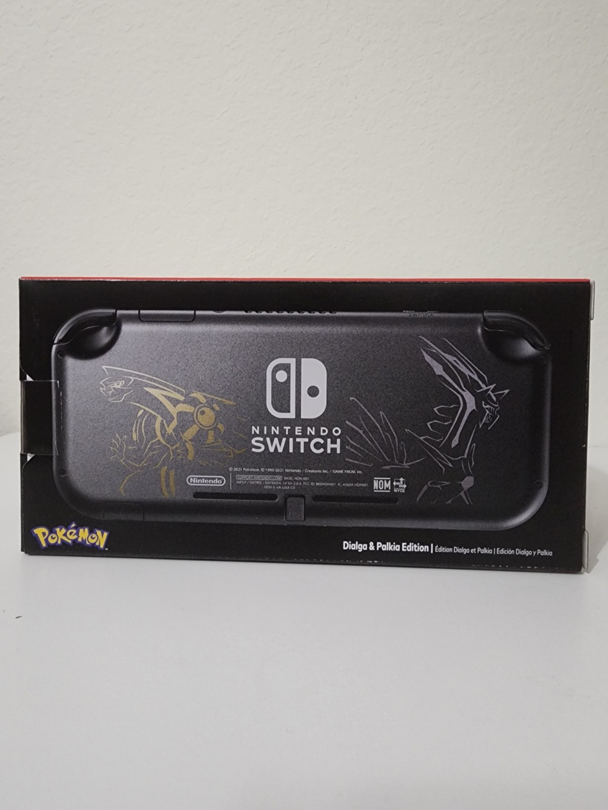 NEW Nintendo Switch Lite Console Dialga Palkia Pokemon Special Edition RARE!