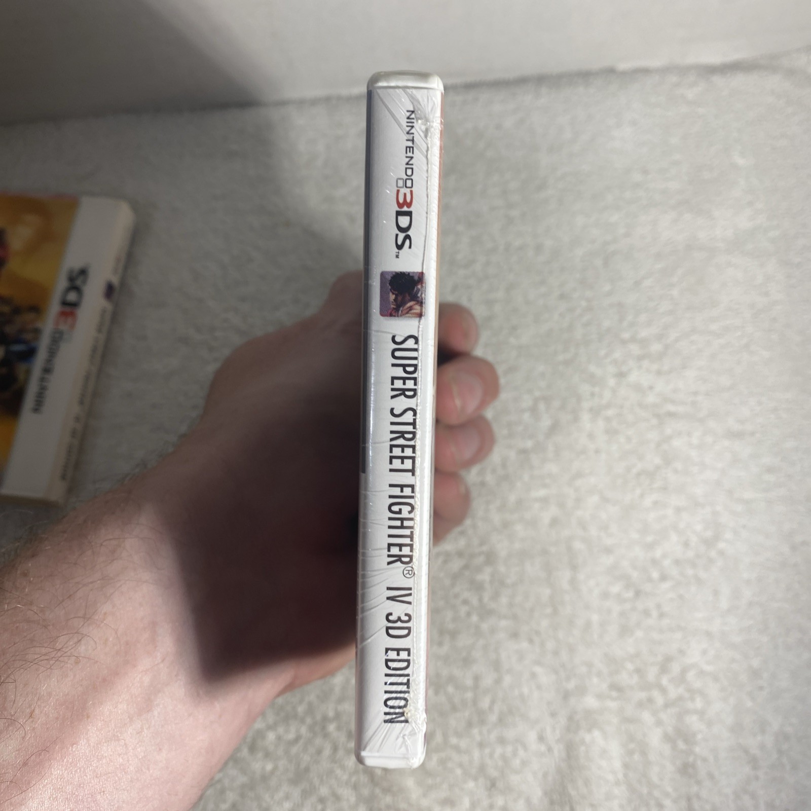 Super Street Fighter IV 3D Edition Nintendo 3DS Lenticular Slipcover New Sealed