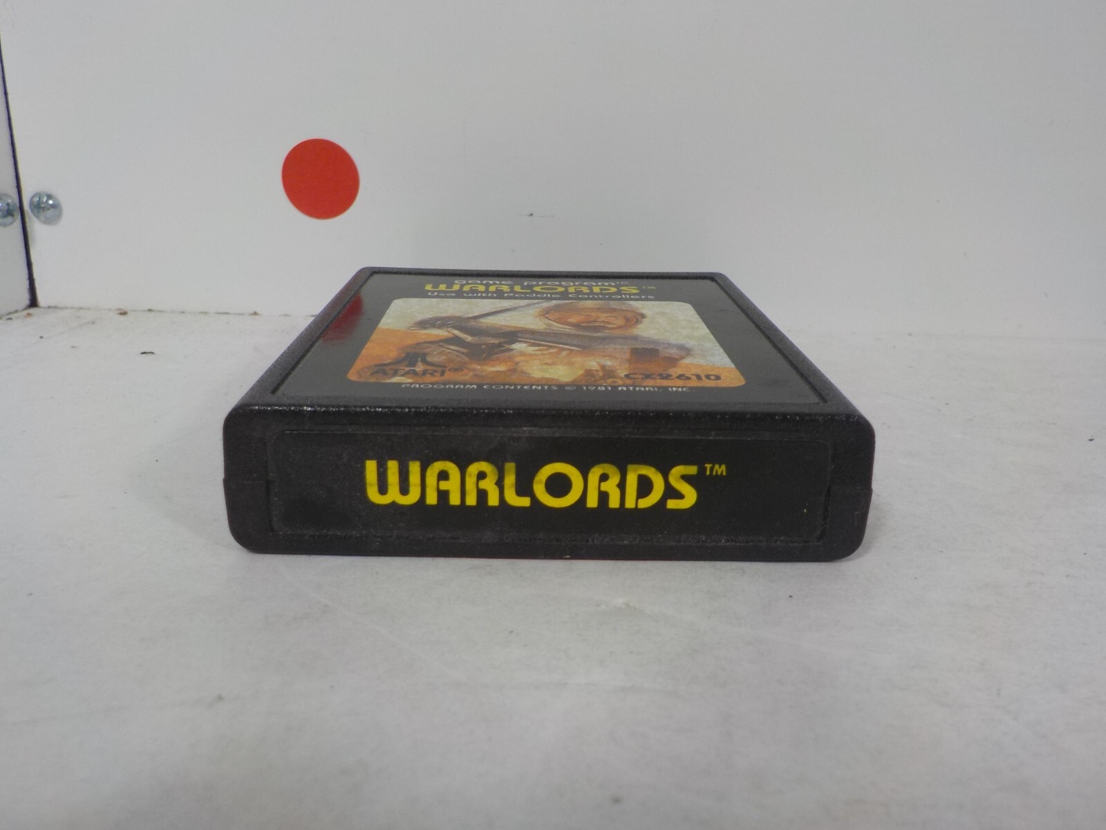 N A129 Atari 2600 Game w/ Manual Lot Warlords & Berzerk