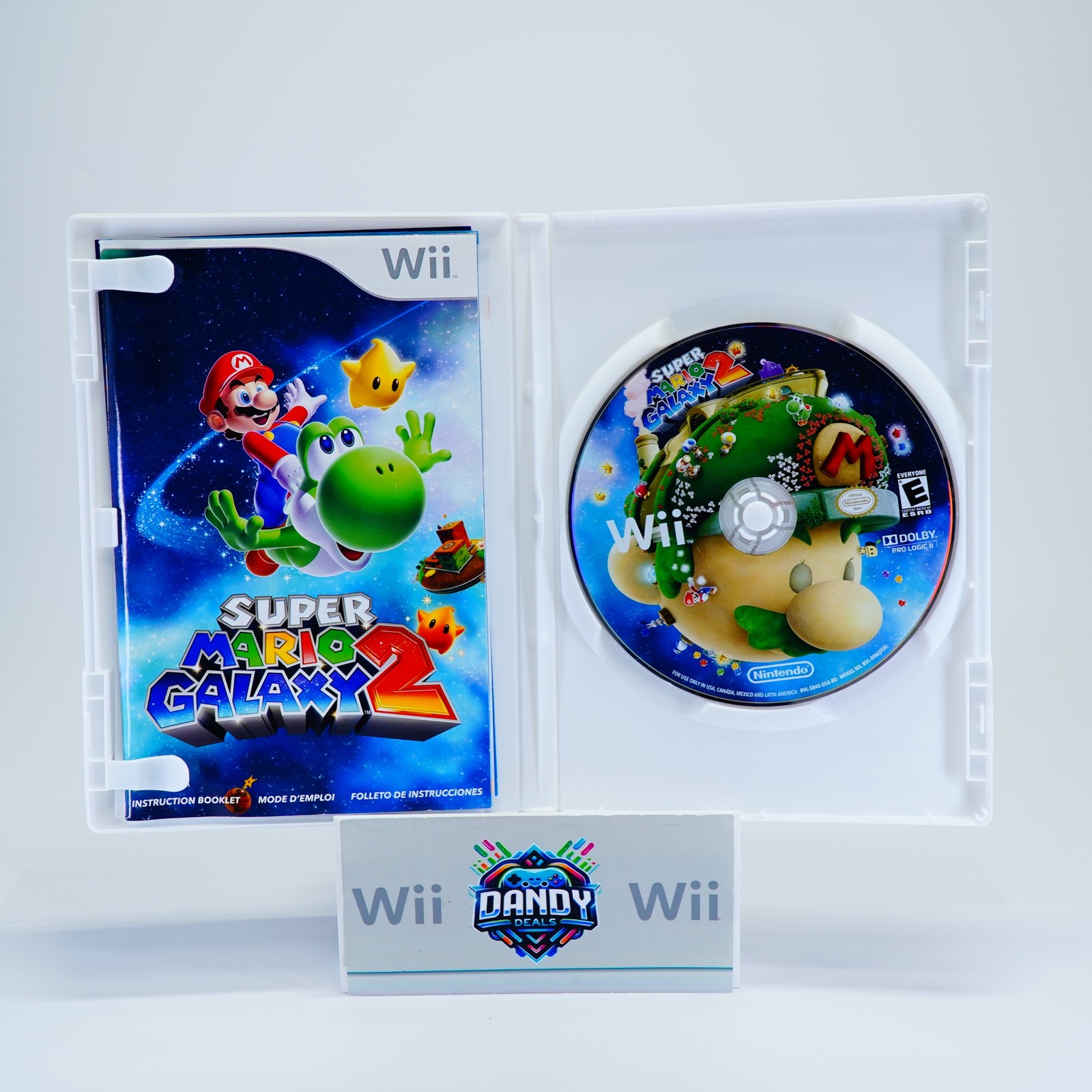 Super Mario Galaxy 2 CIB W/ Manual – Wii