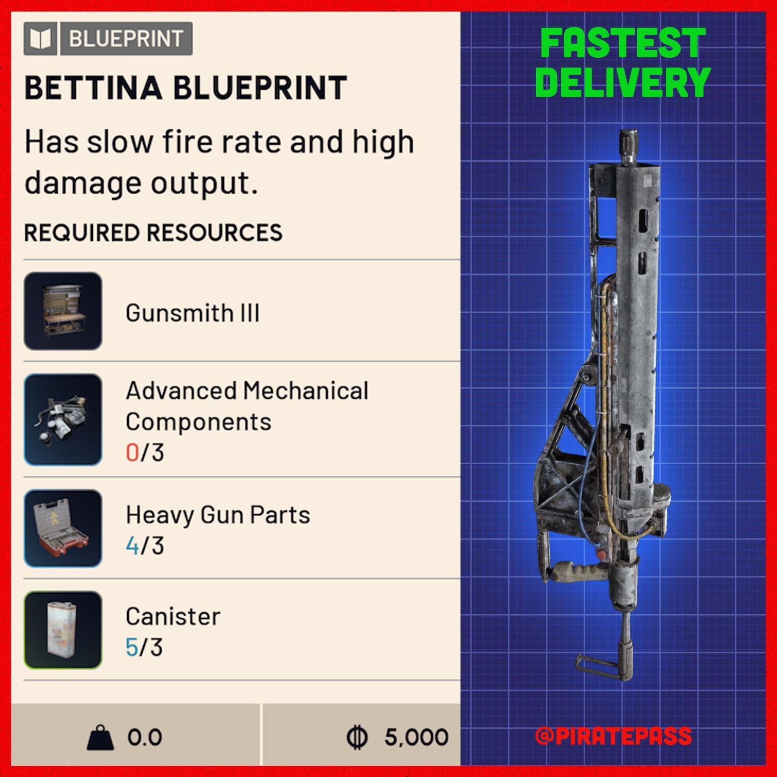 🎮 ARC RAIDERS – BETTINA BLUEPRINT – ALL PLATFORMS
