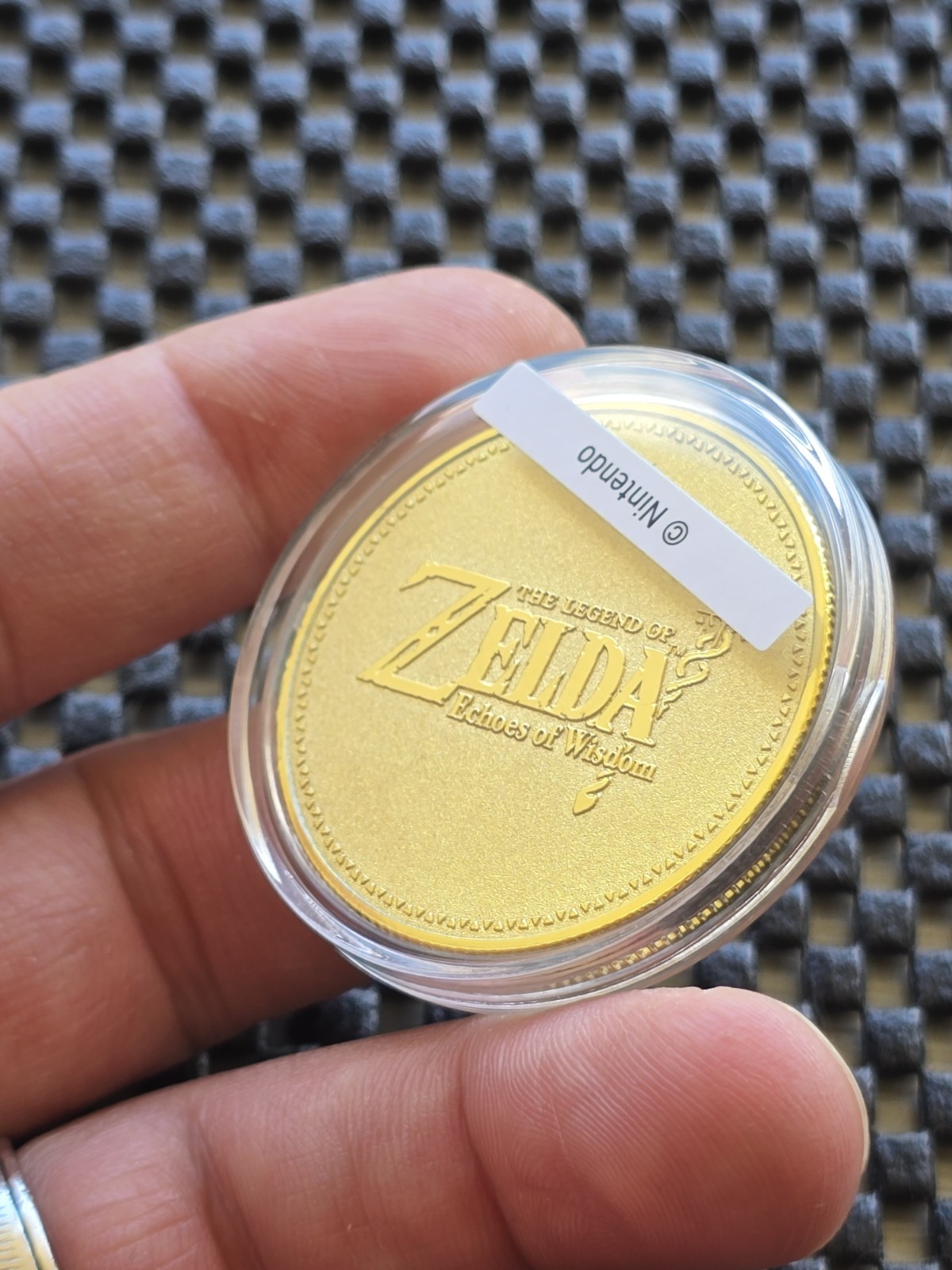 Legend of Zelda Echoes of Wisdom Preorder Bonus Coin Medal Rare Promo SWITCH NES