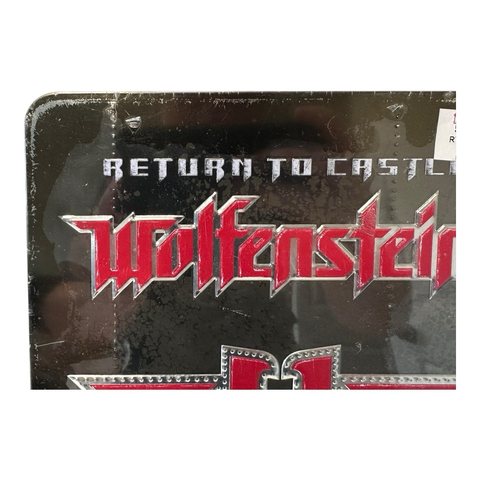 Return to Castle Wolfenstein: Limited Edition (PC 2001) NEW SEALED METAL BOX TIN