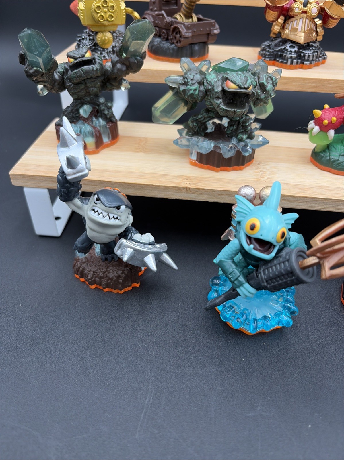 Skylanders Giants Lot Pop Fizz Jet Vac Shroomboom Terrafin Gill Grunt