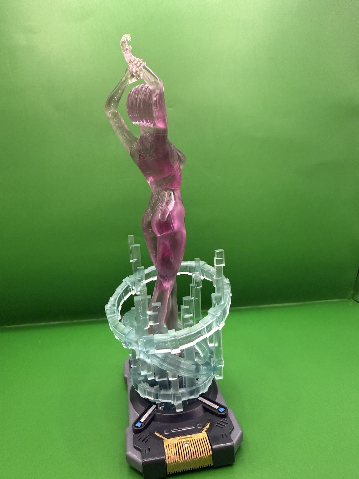 Halo Cortana Chip Statue #2 – OG Purple Edition