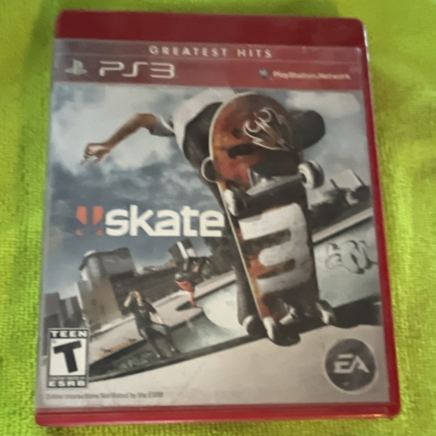 Sony Skate 3 Greatest Hits Sony PlayStation 3 PS3 DVD Keep Case