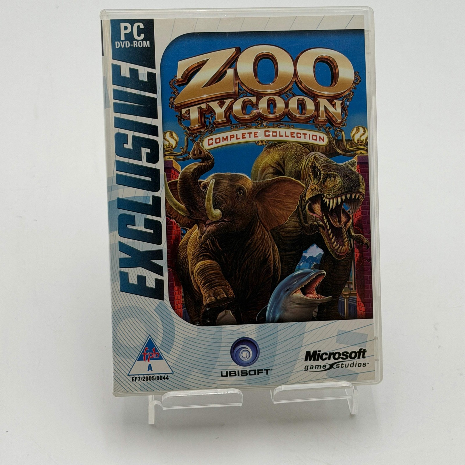 Microsoft Zoo Tycoon Complete Collection Game Black with Box