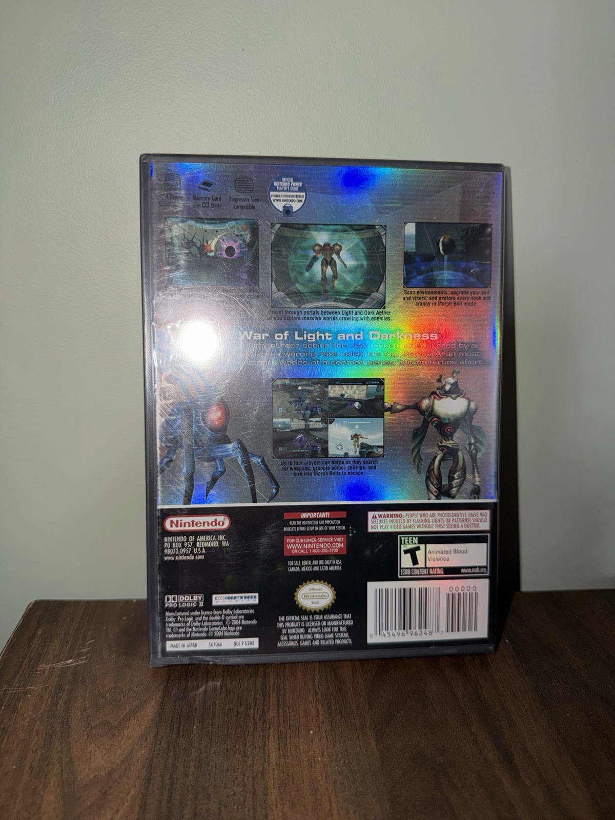 Metroid Prime 2: Echoes (GameCube, 2004) SEALED