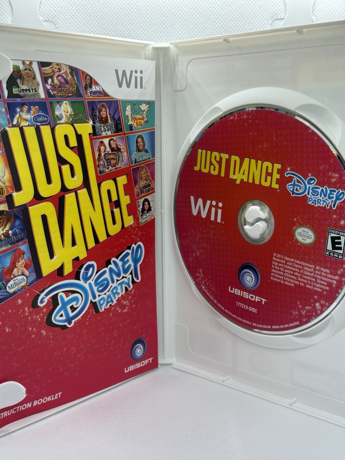Just Dance: Disney Party Nintendo Wii 2012 CIB TESTED & WORKING