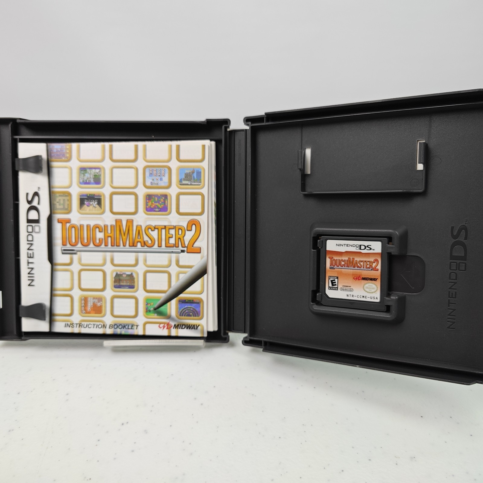 TouchMaster 2 Game Nintendo DS Cartridge In The Case w/Booklet CIB Fast Shipping