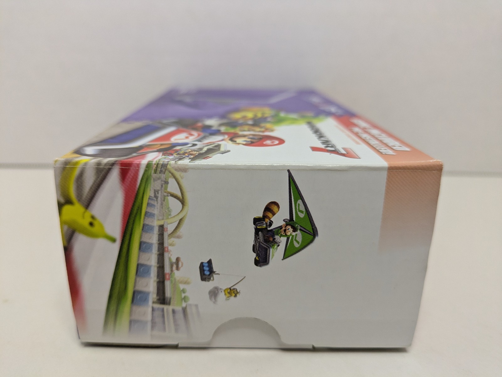 New Nintendo 2DS XL Purple/Silver Mario Kart 7 Box And Cardboard Inserts Only