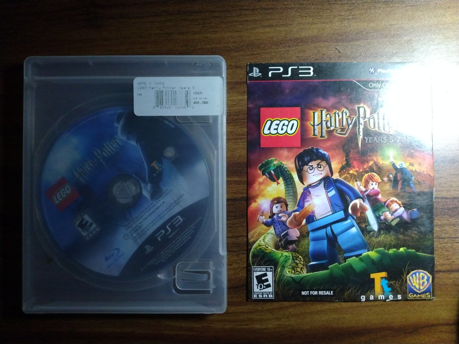 LEGO Harry Potter: Years 5-7 for PS3 – Disc and Case