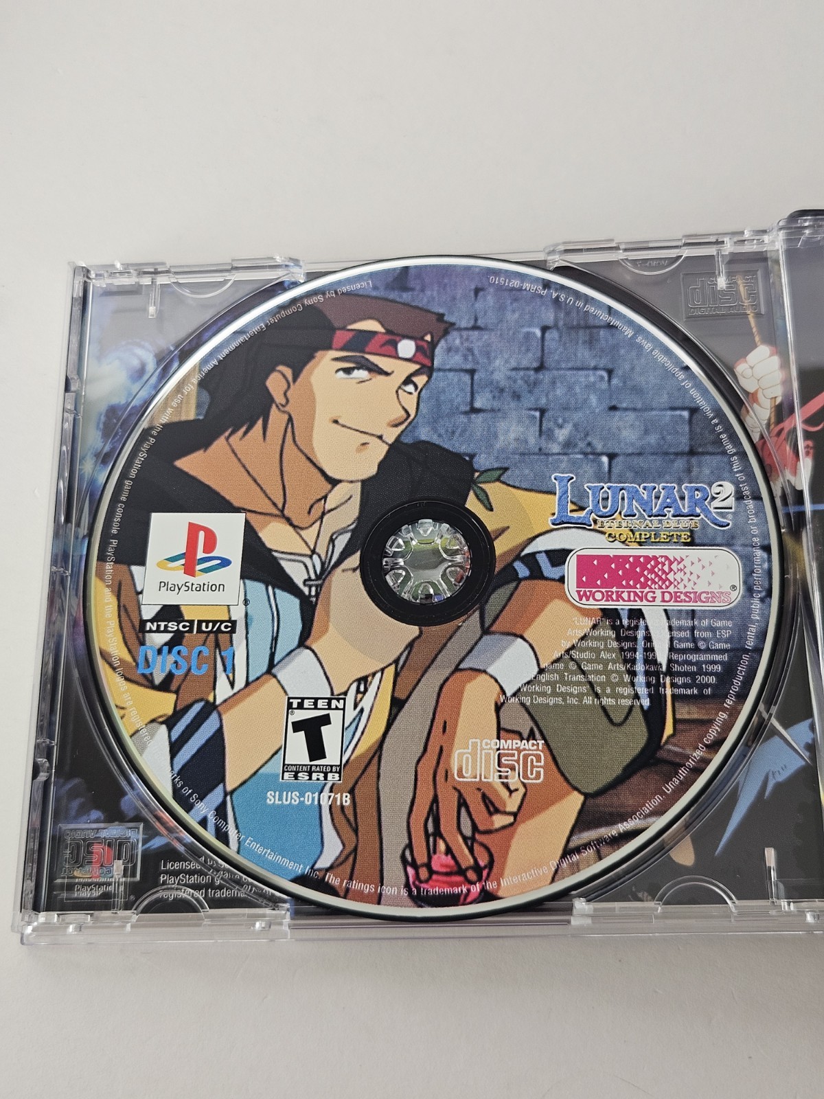 Lunar 2: Eternal Blue Complete (PlayStation 1, 2000) CIB Complete In Box