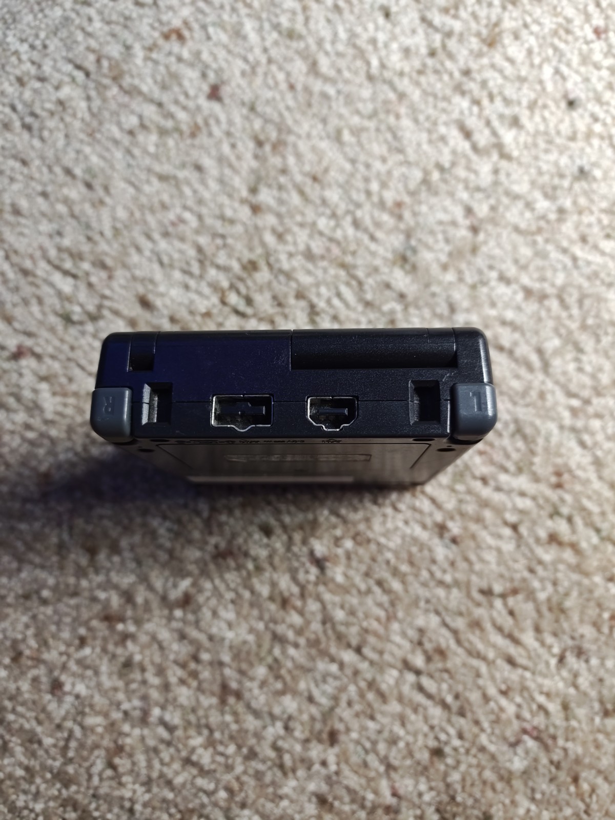 Nintendo Game Boy Advance SP Handheld System – Black GBA