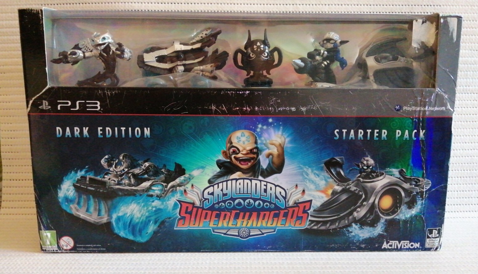Skylanders SuperCharger Dark Edition Starter Pack per Play Station 3 nuova