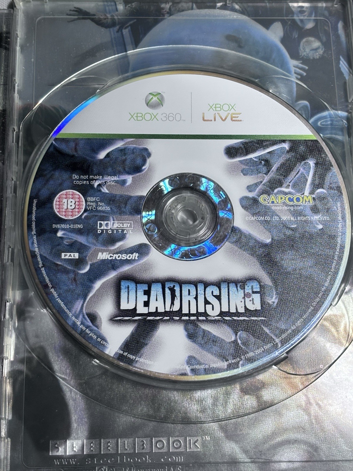 Rare Dead Rising Steelbook UK