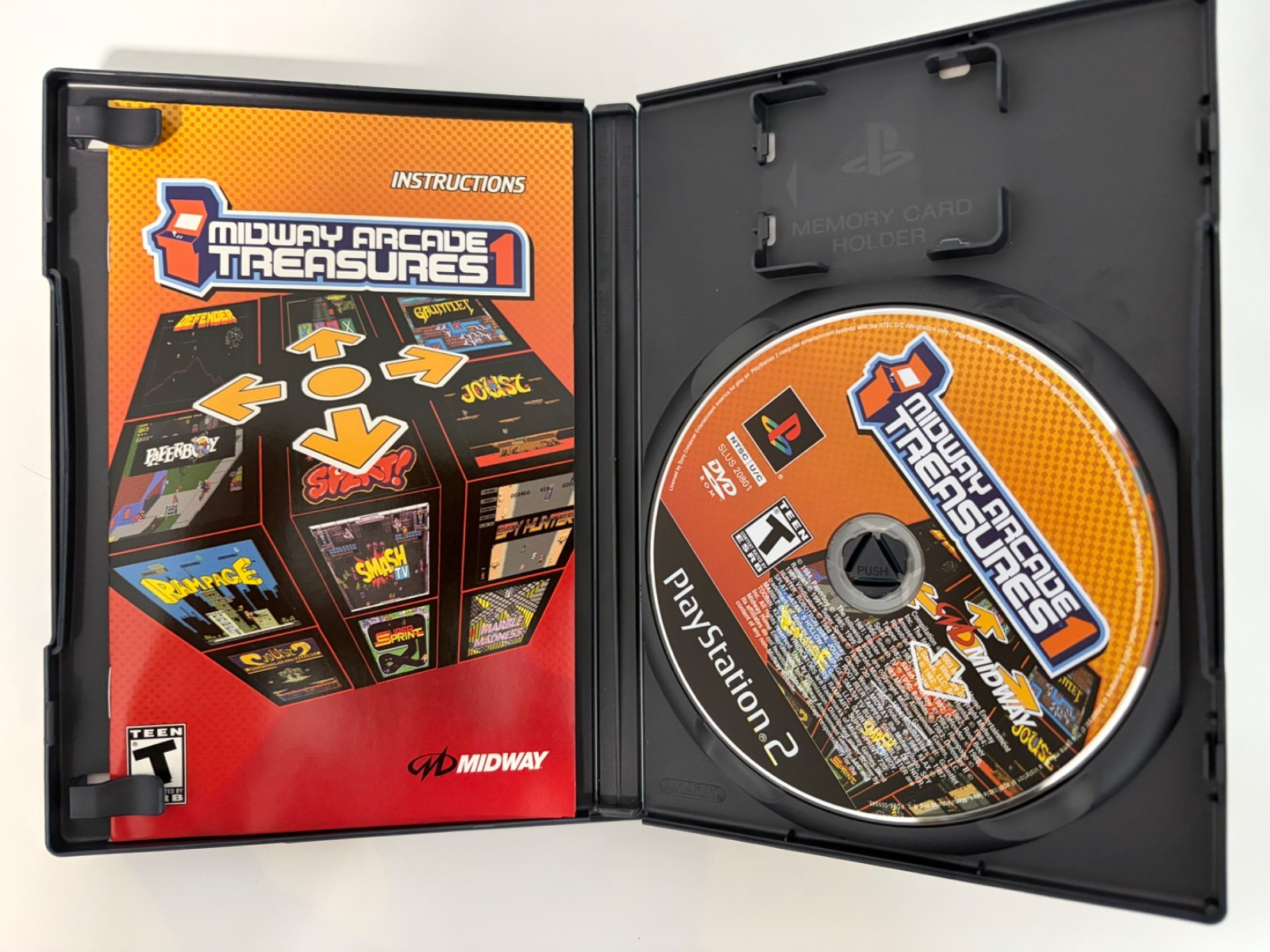 Midway Arcade Treasures lot 3 games PlayStation 2 complete