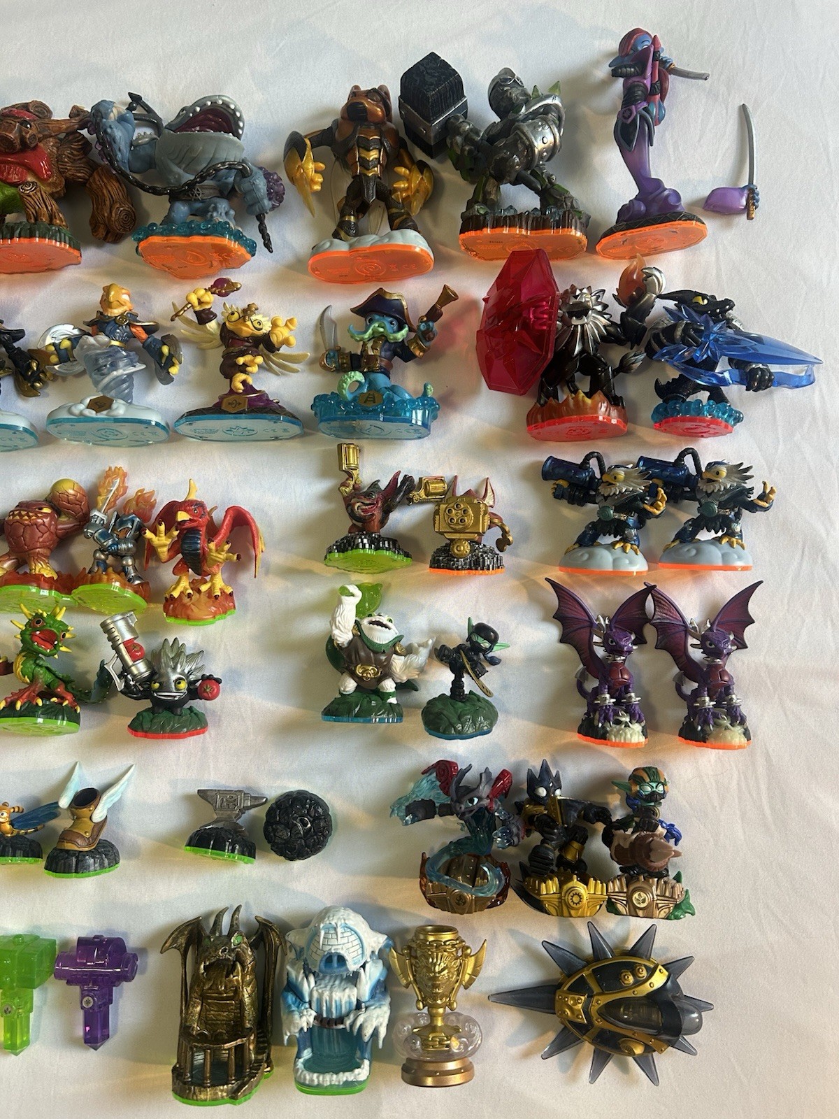 Skylanders LOT of 53, Portals & Games, Giants Swap Force Trap Team Superchargers