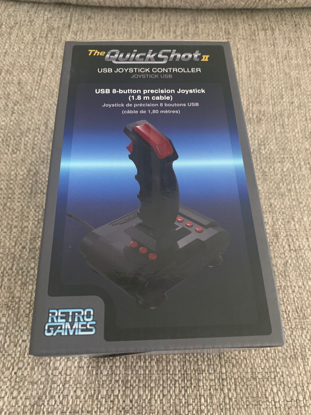 THEQUICKSHOT II DEEP SILVER RETROGAMES New Sealed
