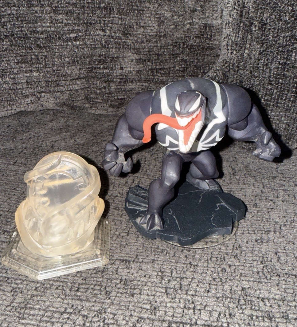 Disney Infinity Characters: Venom & Nova & Baymax & One Crystal