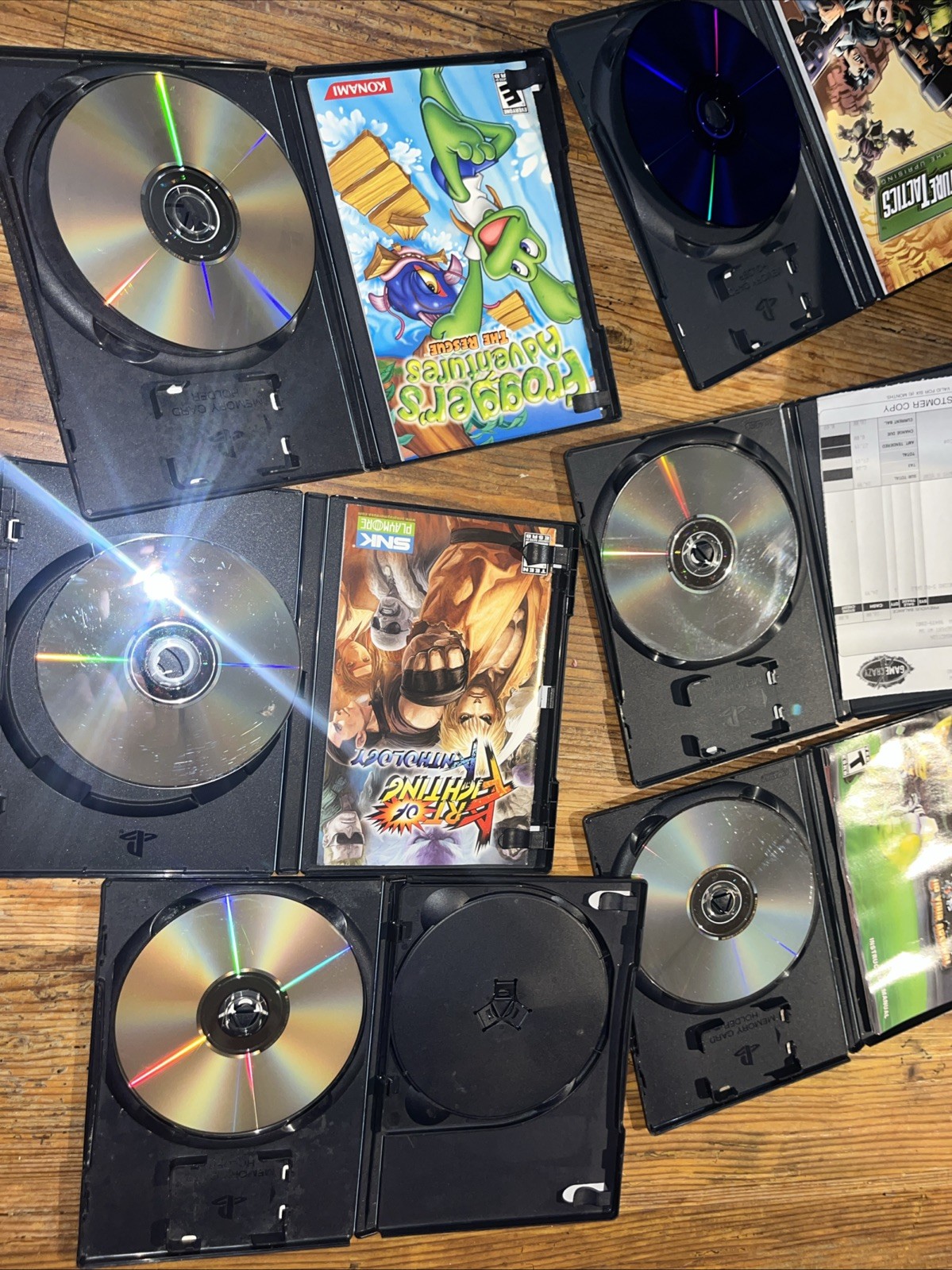 PS2 Game Bundle – .hack Ratchet & Clank Art Of Fighting Xtreme Legends Frogger