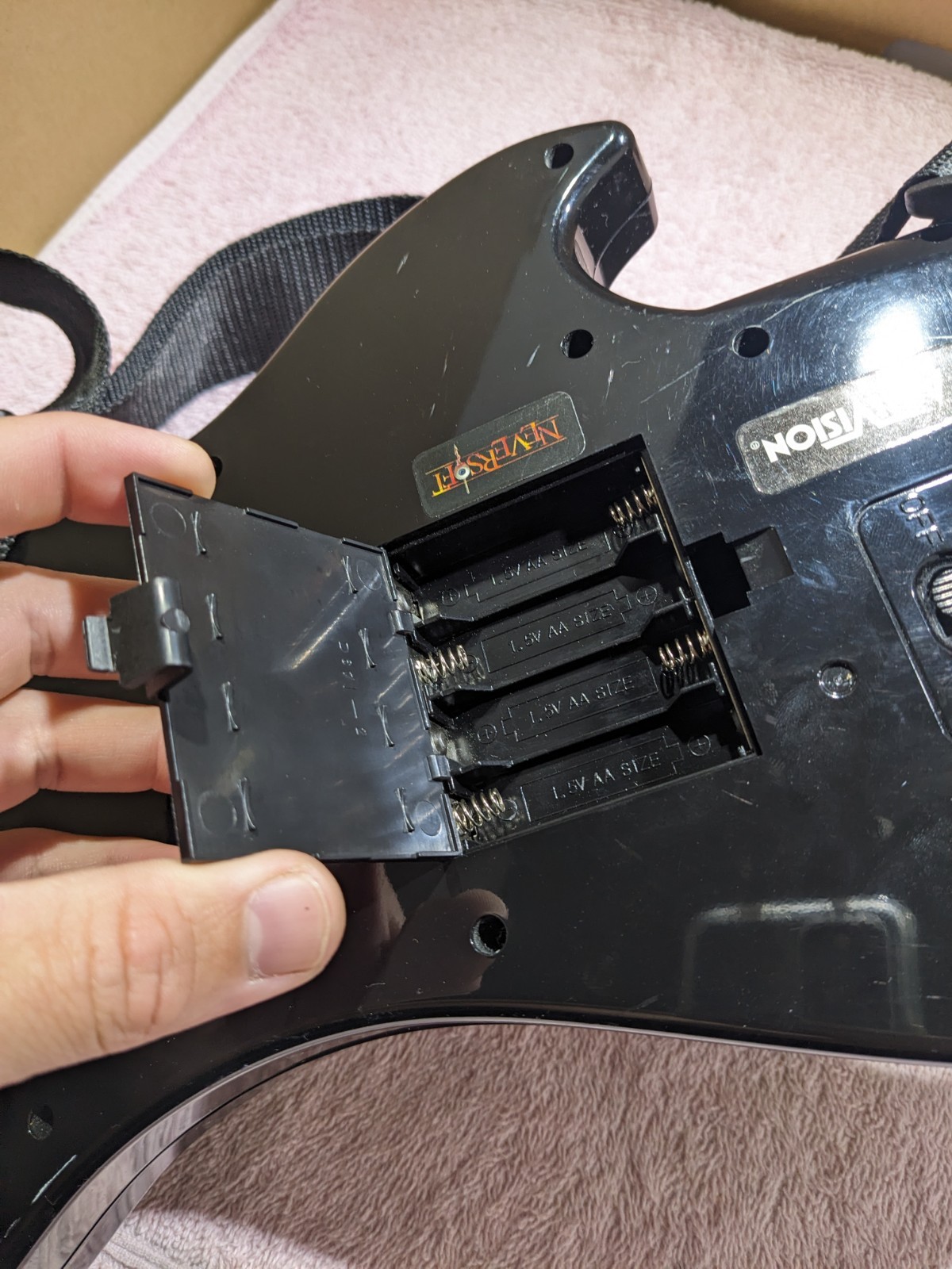 Sony PlayStation 3 PS3 Wireless Guitar RT3300 – React – NO DONGLE