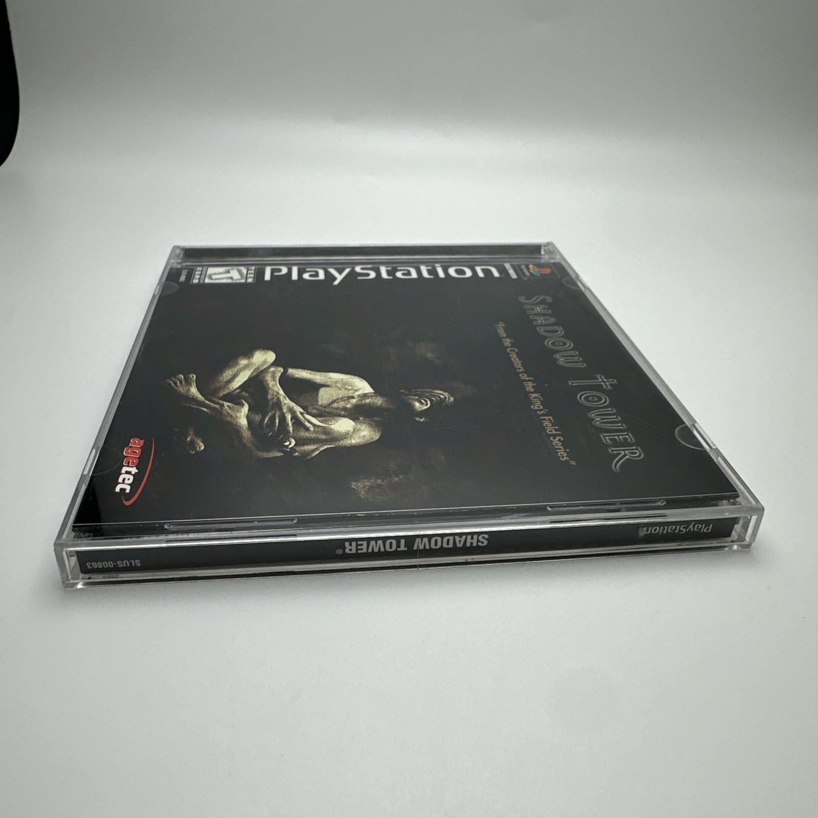 Shadow Tower PlayStation PS1 FromSoftware CIB Complete – Tested W/ Reg Card VGC